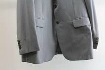 イタリア製 ◆ PAL ZILERI パルジレリ ◆ シングルスーツ ◆ サイドベンツ メンズ ストライプスーツ ジャケット パンツ 背抜き グレー 50_画像5