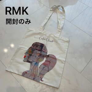 RMK トートバッグ キャンバス ショッピングバッグ　ノベルティ　マチ無し　エコバッグ　開封のみ