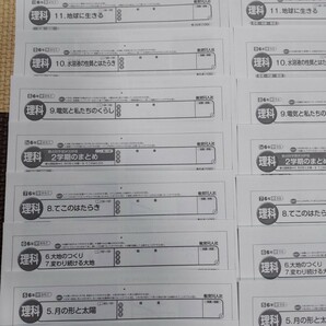 小学6年生 見なおしシート 理科 24枚 通知表対策 内申点対策 解答 カラーテスト 中学受験 予習復習 小６ 東京書籍 教育同人社の画像3