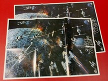 ◇◇【ポスター2枚】STAR WARS スターウォーズ サウンドトラック/帯付き2枚組LP、FMW-37～8 #O04YK4_画像3