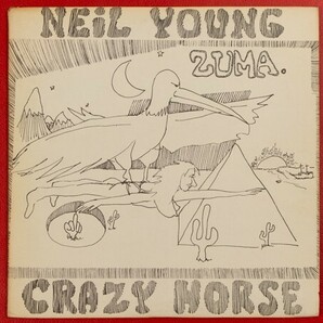 ◇米盤 ニール・ヤング Neil Young With Crazy Horse/Zuma/LP、MS2242 #O18YK2の画像1