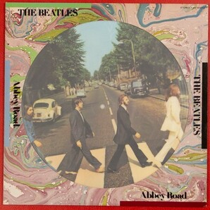 ◇【ピクチャー盤】ザ・ビートルズ The Beatles/アビイ・ロード Abbey Road/国内盤LP、EAS-90072 #O18YK4の画像1