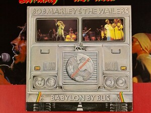 ◇◇米盤 ボブ・マーリー Bob Marley & The Wailers/Babylon By Bus/2LP、ISLD11 #O18YK4