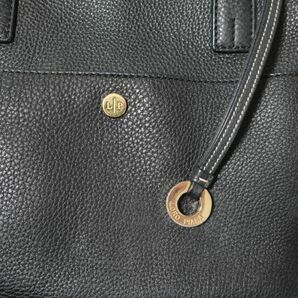 美品 ロロピアーナ Loro Piana ハンドバッグ/ボストンバッグ ブラック W31×H25×D15.5（5157)djjjjの画像2