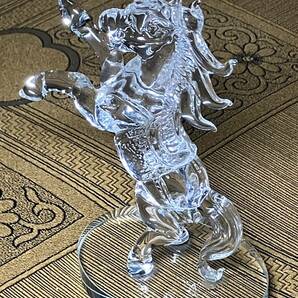 ガラス工芸 馬の置物 ガラスホース 高13cmの画像6