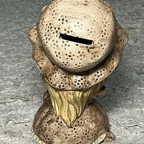 昭和レトロ ■ KK JAPAN 少女人形 貯金箱 陶器製 高17cm ■ 水森亜土 内藤ルネの画像5