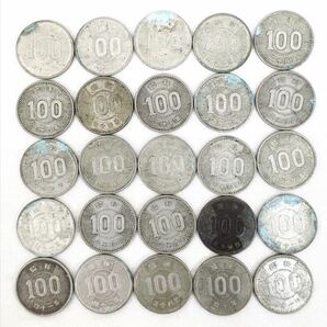 【額面スタート】旧100円硬貨 稲穂 95枚 銀貨 百円の画像4