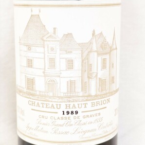 【未開栓】ワイン CHATEAU HAUT BRION 1989年（シャトー オーブリオン） 375ml 14％未満  ボルドーの画像2