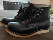 【中古良品】レッドウィング REDWING　　　　黒ブーツ　サイズ 7 1/2_画像10