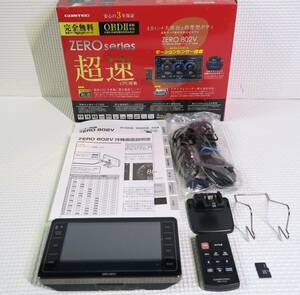 COMTEC コムテック ZERO 802V OBDⅡ接続対応 超高感度GPSレーダー探知機 4インチ画面 リモコン 中古 禁煙車両使用 匿名配送 送料無料 売切