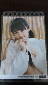 牧野真莉愛 モーニング娘 生写真 写真集特典