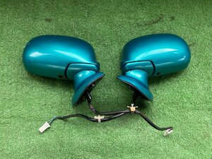  Heisei era 9 year /FHK11/ March / cabriolet / door mirror / left right /DR5* turquoise M/ cash on delivery / payment on delivery possible ( seal west / exterior /20240423H02)