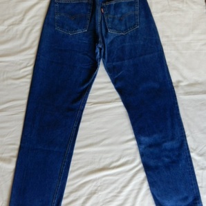 501 W32 L36 ボタン裏555 米国製 110周年 90年代 赤耳 復刻 Levi's MADE IN USA リーバイス の画像2