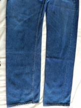 501 W32 L36 ボタン裏555 米国製 110周年 90年代 赤耳 復刻 Levi's MADE IN USA リーバイス _画像5