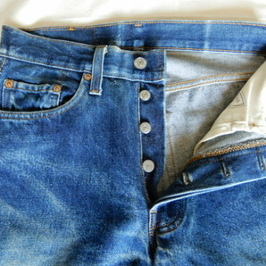 501 W28 L36 ボタン裏555 米国製 110周年 90年代 赤耳 復刻 Levi's MADE IN USA リーバイス の画像8