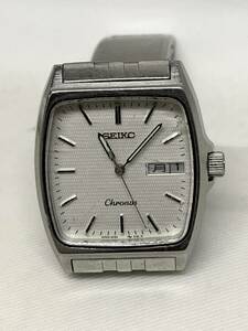 SEIKO セイコー Chronos クロノス 5H23-5110 デイデイト クオーツ 稼働中 電池交換済 メンズ腕時計 12時間以内に送付