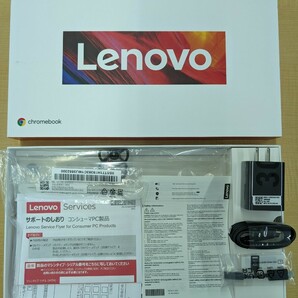 Lenovo IdeaPad Duet 370 Chromebook 82T6000RJP  バッテリー97％ AAAA電池新品２本おまけ コジマ納品書写有 屋内のみ使用 送料込の画像1