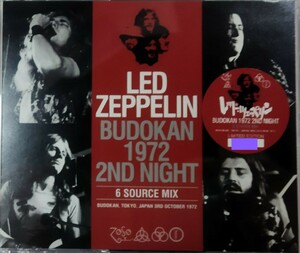 【送料ゼロ】Led Zeppelin '72 3Disc Budokan 6 Saurce Mix Live 武道館 Japan Tokyo レッド・ツェッペリン