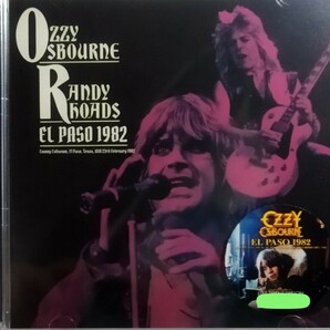 【送料ゼロ】Ozzy Osbourne/Randy Rhodes '82 Live El Paso USA オジー・オズボーン ランディ・ローズの画像1