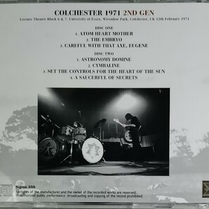 【送料ゼロ】Pink Floyd '71 Live Colchester ,UK ピンク・フロイドの画像3