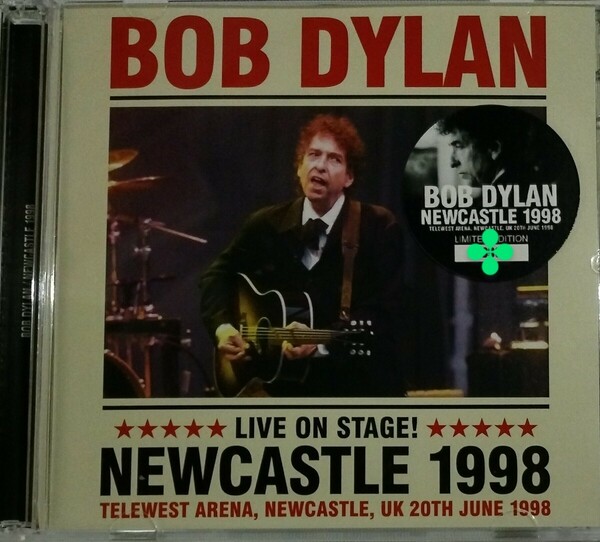 【送料ゼロ】Bob Dylan '98 ボーナス付 Live Newcastle ボブ・ディラン 