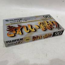 【送料無料】① 新品・未開封品 FUJIFILM 富士フィルム株式会社 VHS T-90 F HG ビデオテープ 標準90分/3倍270分 録画用_画像1