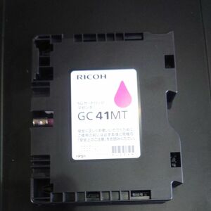 使用済　gc41mt gc41m RICOH マゼンタ インクカートリッジ