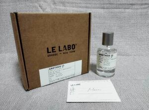 LE LABO ルラボ 香水　ANOTHER アナザー　13 オードパルファム 50ml