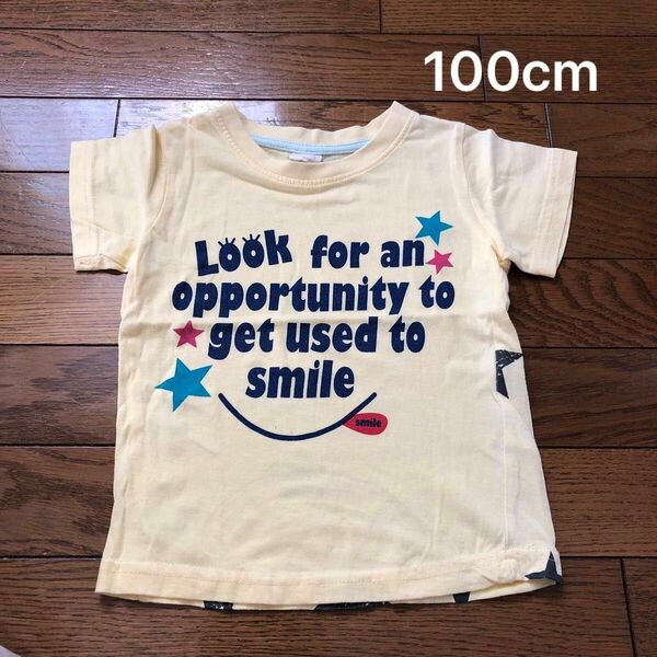 黄色　Tシャツ　半袖　100cm 子供服