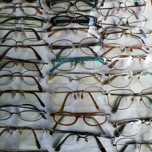 眼鏡 メガネ サングラス 老眼鏡 フレーム100点以上ジャンクの画像6