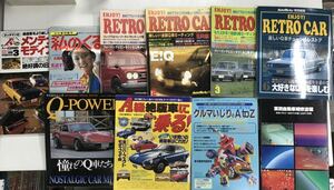 m0425-7.自動車/レトロカー/メカニック/絶版車/塗装/補修/ツーリング/中古車/雑誌/古本 セット