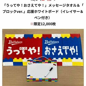 GW5月5日(祝) パリーグ公式戦オリックスバファローズvs北海道日本ハムファイターズ ビュー指定ペア【通路側2連番◆特典グッズ付】の画像4