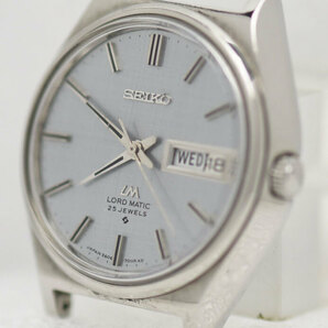1969年 セイコー 最初期ロードマチック 5606-7010 極細チェックダイヤル 25石 ビンテージ 自動巻き 腕時計の画像2