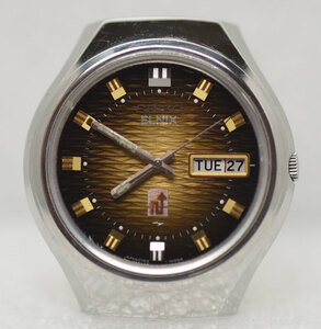 1973年 セイコー ELNIX エルニクス 変わり文字盤 電磁テンプ 0703-7000 ビンテージ 機械式 腕時計