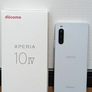 【新品未使用】ドコモ docomo Xperia 10 iv ホワイト