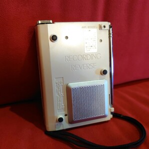 【SANYO】MR-63 PORTABLE RADIO CASSETTE RECORDER サンヨー ポータブル ラジオ カセットレコーダー カセットプレーヤーの画像6