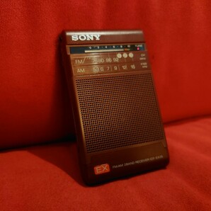 【SONY】ICF-EX35 2BANDS PORTABLE RADIO ソニー ラジオ ポケットラジオ ポータブル ラジオ 小型ラジオ 通勤ラジオ の画像1