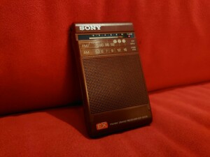 【SONY】ICF-EX35 2BANDS PORTABLE RADIO ソニー ラジオ ポケットラジオ ポータブル ラジオ 小型ラジオ 通勤ラジオ 