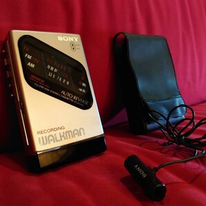 【SONY】WM-F203 WALKMAN PORTABLE RADIO CASSETTE RECORDER ソニー ポータブル ラジオ カセットレコーダー カセットプレーヤーの画像1