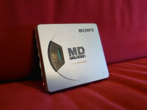 【SONY】MZ-E55 MD WALKMAN PORTABLE MD PLAYER ソニー ウォークマン ポータブル MDプレーヤー 