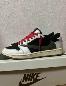 エアジョーダン1 ロー トラヴィススコット オリーブ Travis olive NIKE LOW ナイキ DUNK ダンク Low RETRO AIR スニーカー 