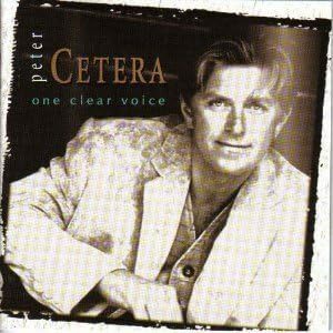 名盤 Peter Cetera One Clear Voice 国内盤帯付き　シカゴの中心人物として数々のヒット曲を放った”ミリオンダラーヴォイス