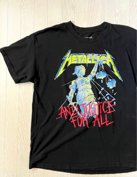 METALLICA バンドTee 半袖 Tシャツ　made in Mexico バンドTシャツ 半袖 ロックT