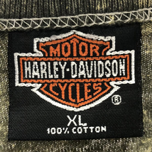 【中古】Harley Davidson ボタンダウンTシャツ サイズXL グリーン ハーレーダビッドソン[240017617313]_画像3