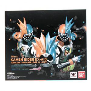 【中古】開封 バンダイ S.H.Figuarts 仮面ライダーエグゼイド ダブルアクションゲーマー レベルXX LRセット[240017589976]