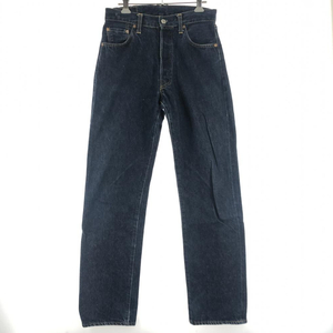 【中古】90s LEVI'S デニムパンツ 裏555 バレンシア工場 ビッグE 赤耳 リーバイス[240017609045]