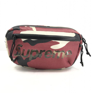 【中古】Supreme 21SS Waist Bag Red Camo シュプリーム[240017617743]