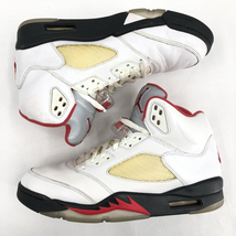 【中古】NIKE Air Jordan 5 Retro Fire Red 27.5cm dA1911-102 ナイキ[240017620105]_画像5