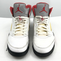 【中古】NIKE Air Jordan 5 Retro Fire Red 27.5cm dA1911-102 ナイキ[240017620105]_画像2