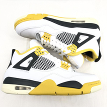 【中古】NIKE WMNS AIR JORDAN 4 RETRO Vivid Sulfur サイズ27cm AQ9129-101 ナイキ ウィメンズ エアジョーダン4 レトロ [240017621122]_画像5